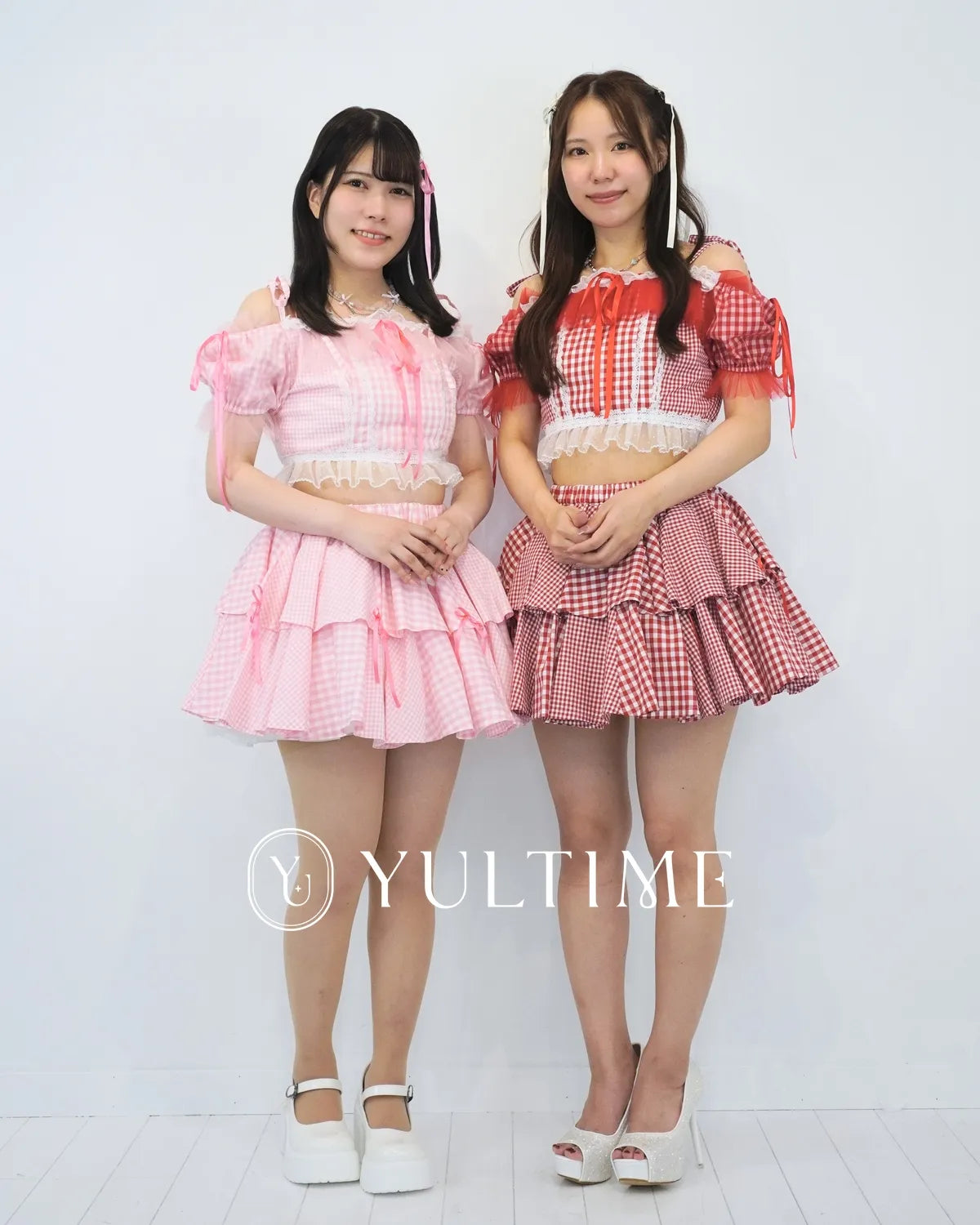 アイドル衣装レンタル|R018・サマーギンガムチェックドレス アイドル衣装レンタル|R018・サマーギンガムチェックドレス